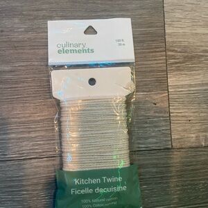 Culinary Elements Natural Cotton Kitchen Twine - White